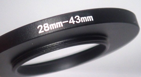 28-43mm ステップアップリング 新品