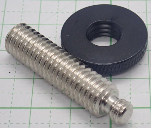 1/4インチ-3/8インチ 長ネジ 雲台取付部用