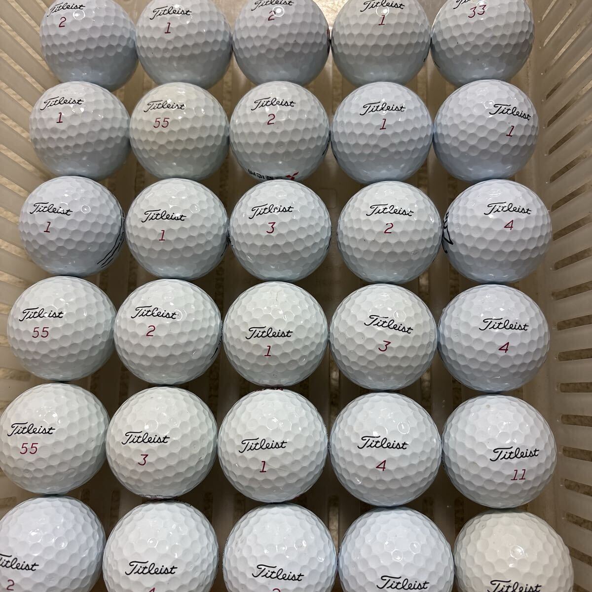 タイトリスト Pro V1x ロストボール 30個　Titleist ゴルフボール PROV1X