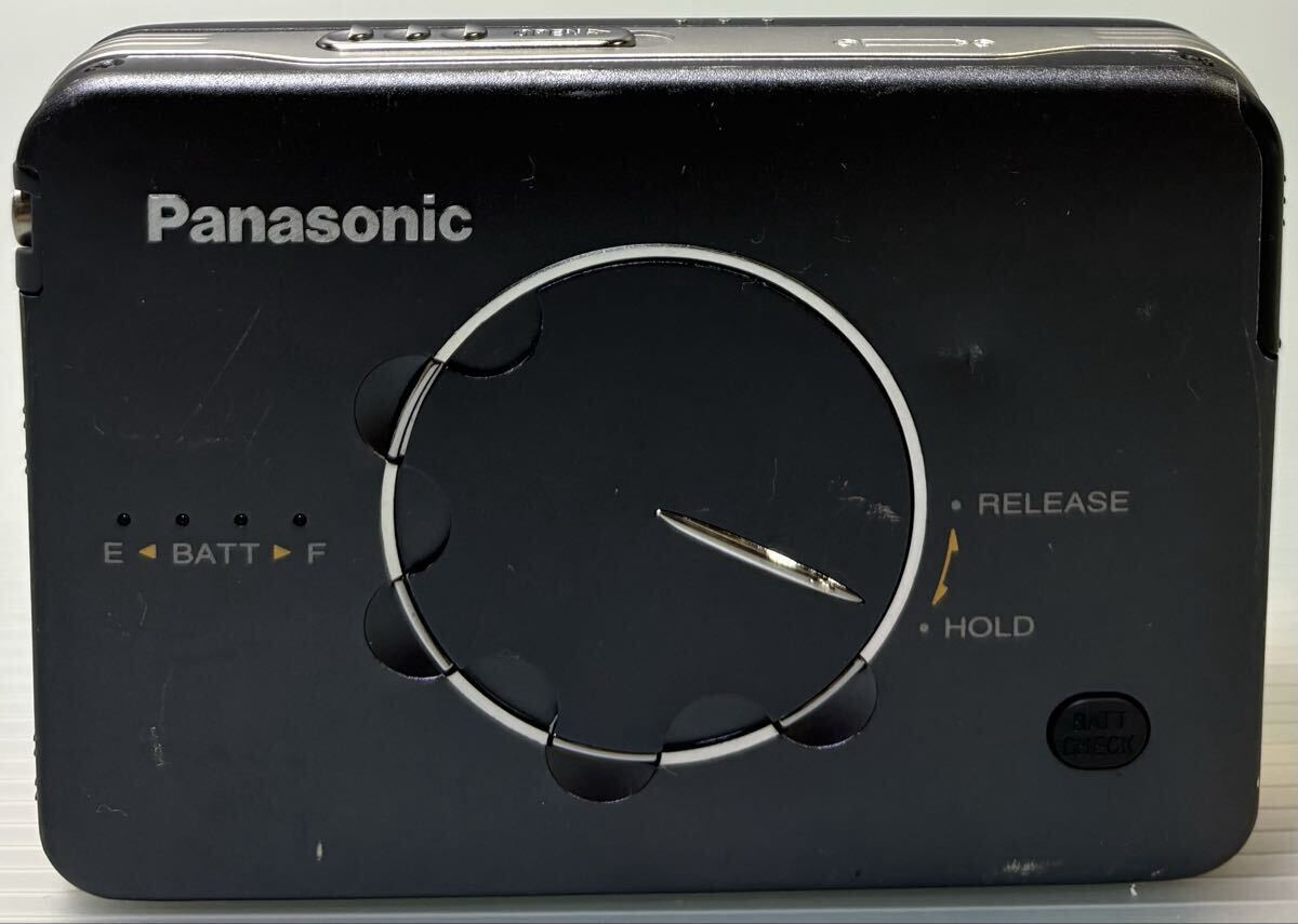 ②-6 Panasonic【RQ-SX60】パナソニック カセットプレーヤー S-XBS搭載の名機 希少モデル ウォークマン 松下電器