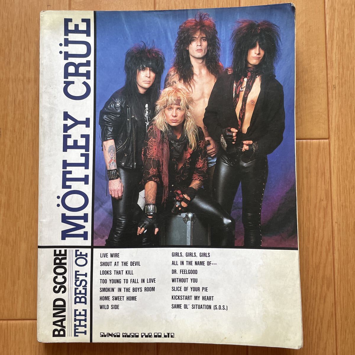 バンドスコア　 ベスト オブ モトリークルー 　MOTLEY CRUE