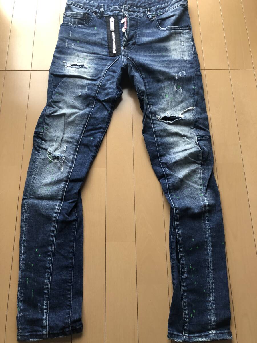 DSQUARED2 ディースクエアード デニム サイズ44 未使用美品 送料無料