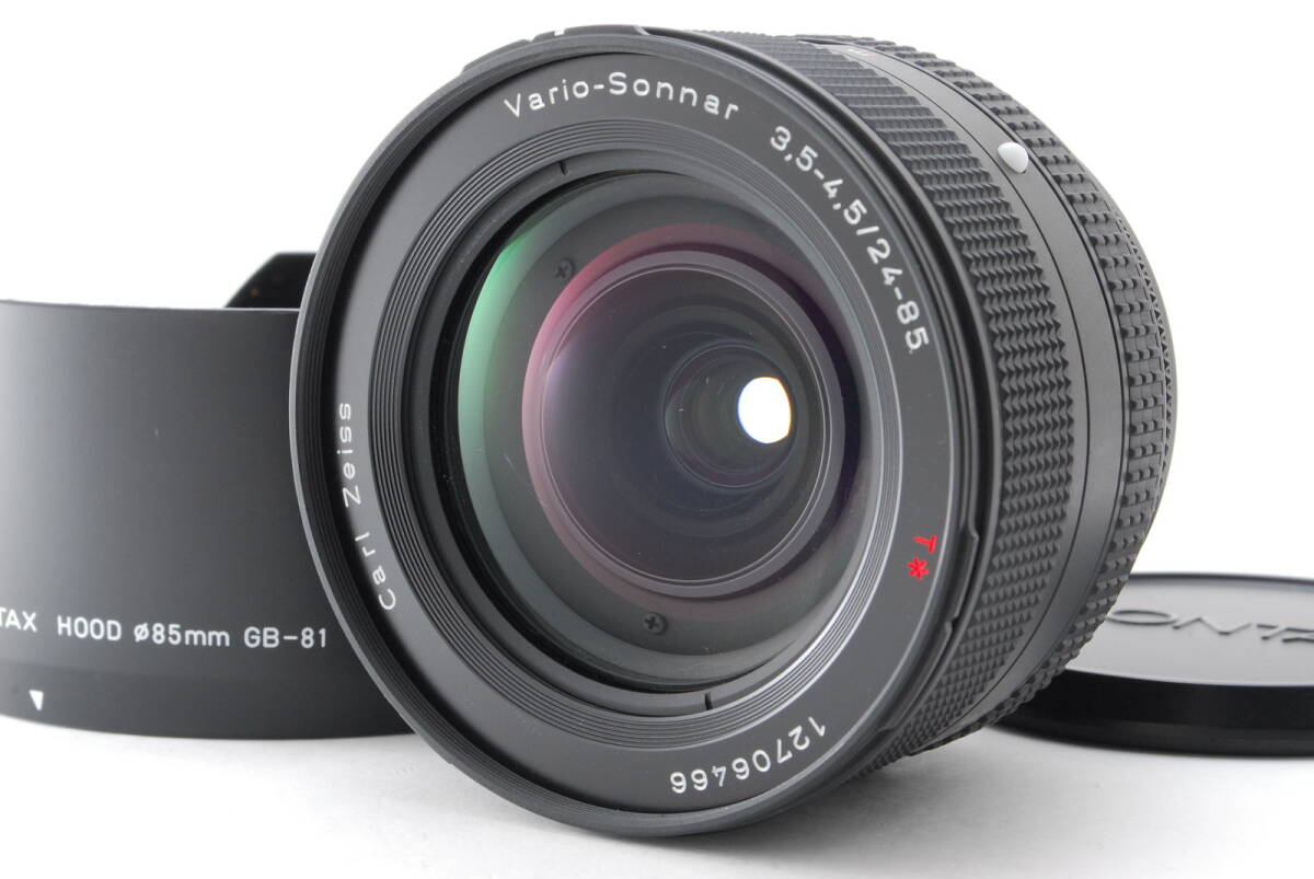 【美品】Contax Carl Zeiss Vario-sonnar T * 24-85mm F3.5-4.5 For N コンタックス 望遠 レンズ #B-709