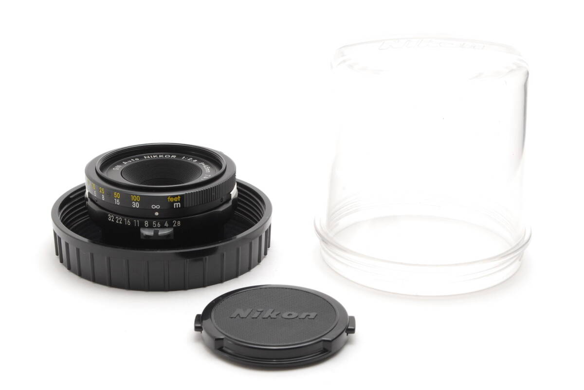 【ほぼ未使用】Ai converted Nikon GN Auto Nikkor 45mm f/2.8 Pancake ニコン レンズ #B-729