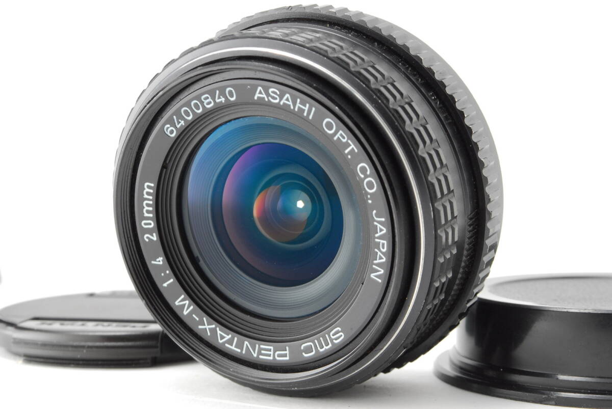 希少【美品】SMC Pentax-M 20mm f/4 Ultra Wide Angle Lens For K mount ペンタックス 広角 レンズ