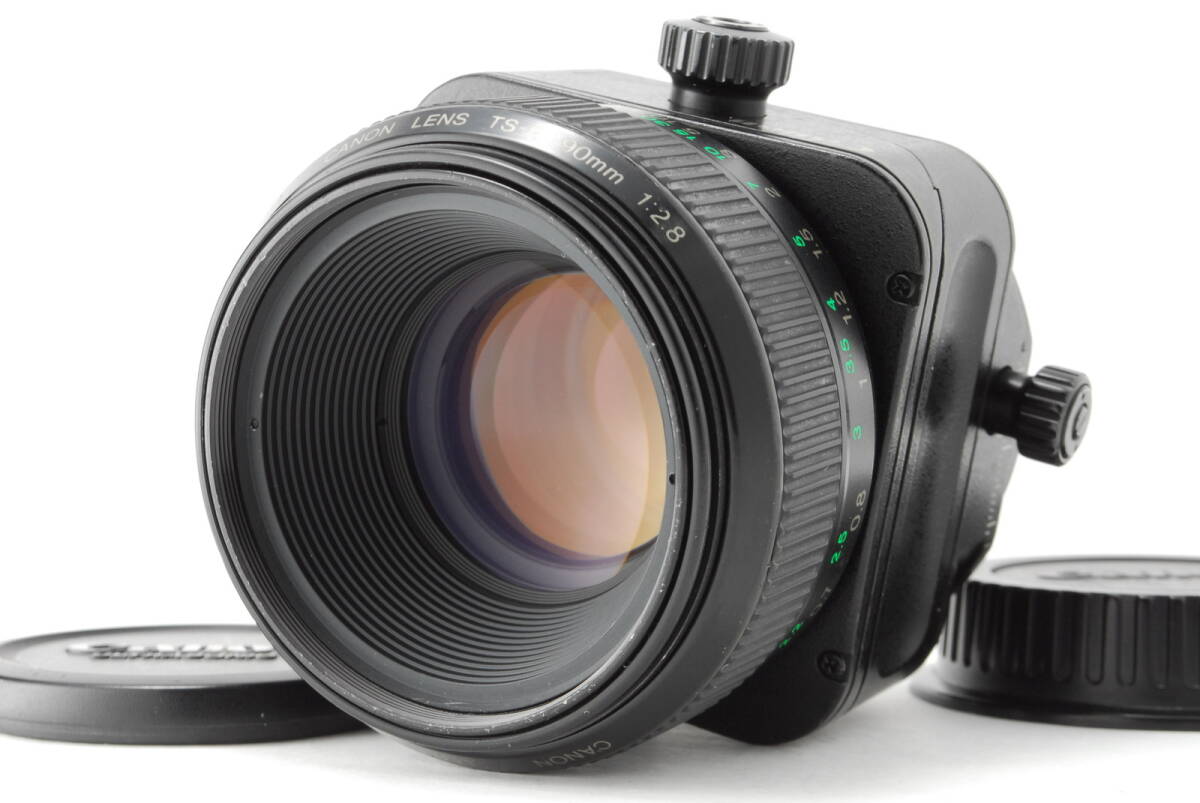 【美品】Canon TS-E 90mm f/2.8 Tilt Shift MF Lens EF mount キャノン シフト レンズ B-741