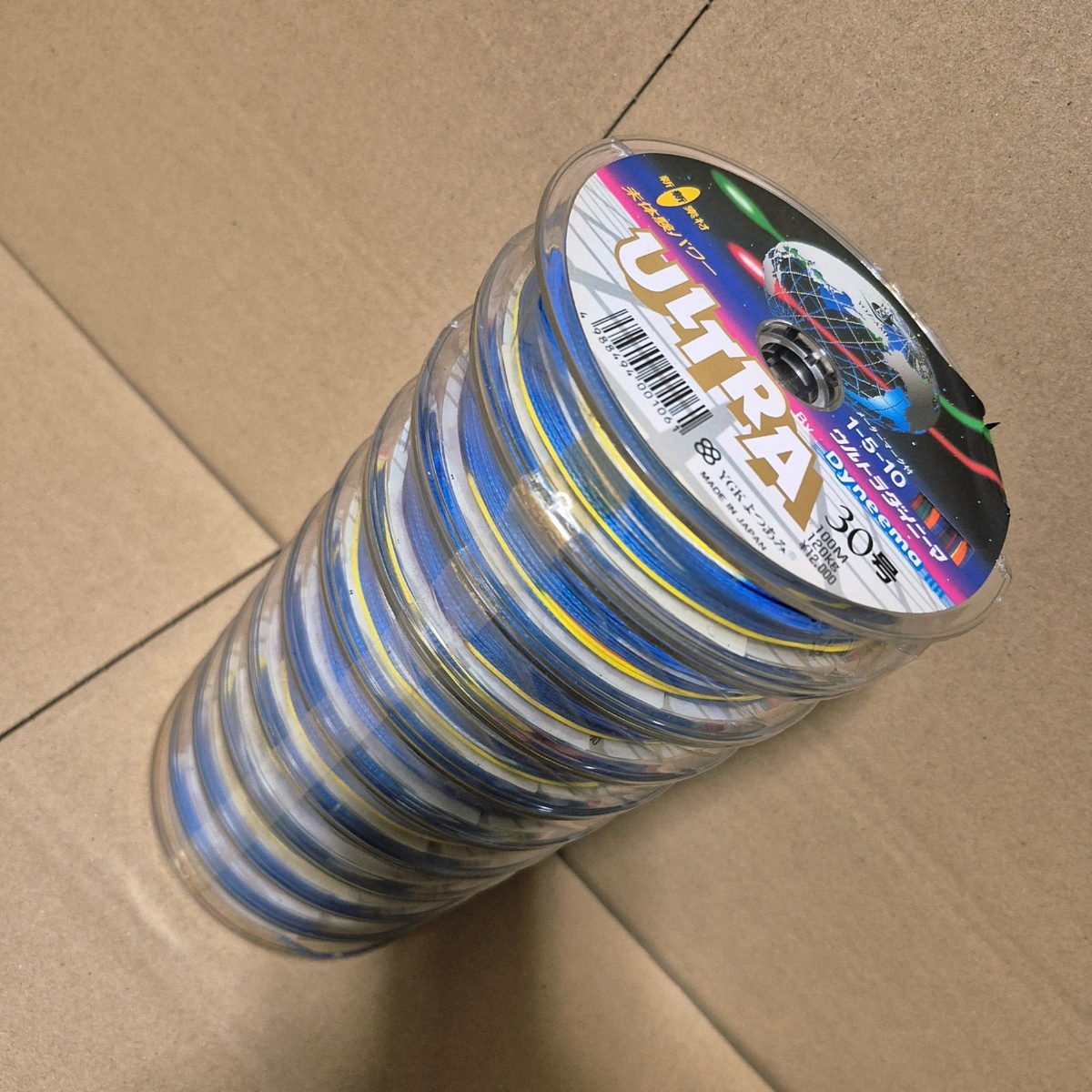 未使用 10点 YGK よつあみ ウルトラダイニーマ 30号 120kg 100m 80s26-0899