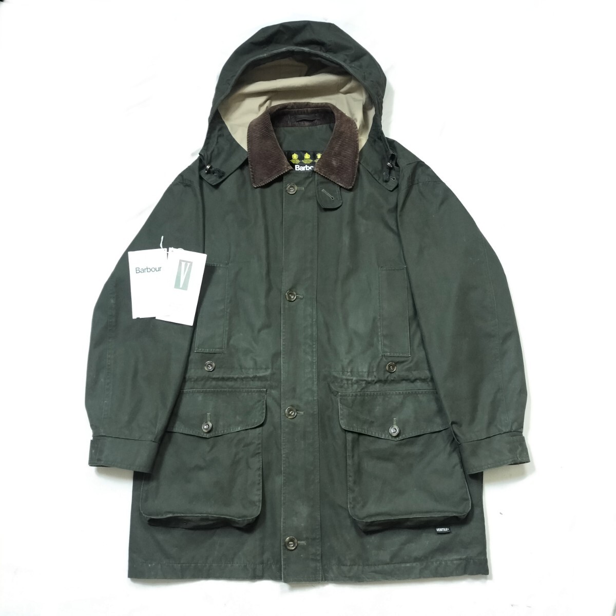 90s BARBOUR VENTILE ENDURANCE c42　オリーブ　バブアー ベンタイル エンデュランス　ビンテージ