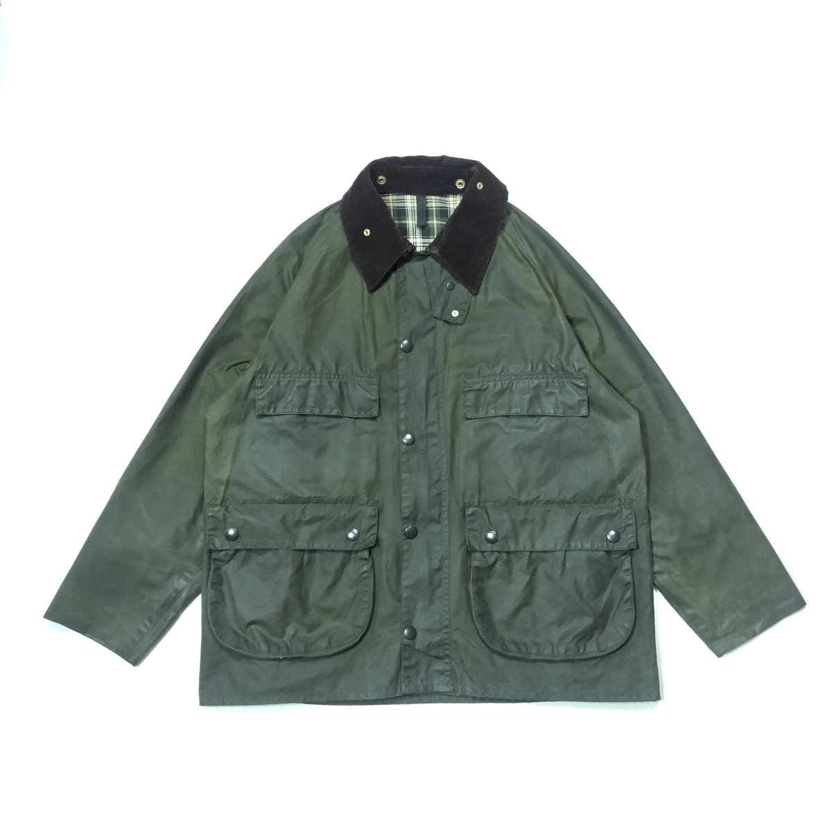 Mint 80s Barbour bedale c40 バブアー ビデイル 4フラップ オイルドジャケット 乗馬 4ポケット