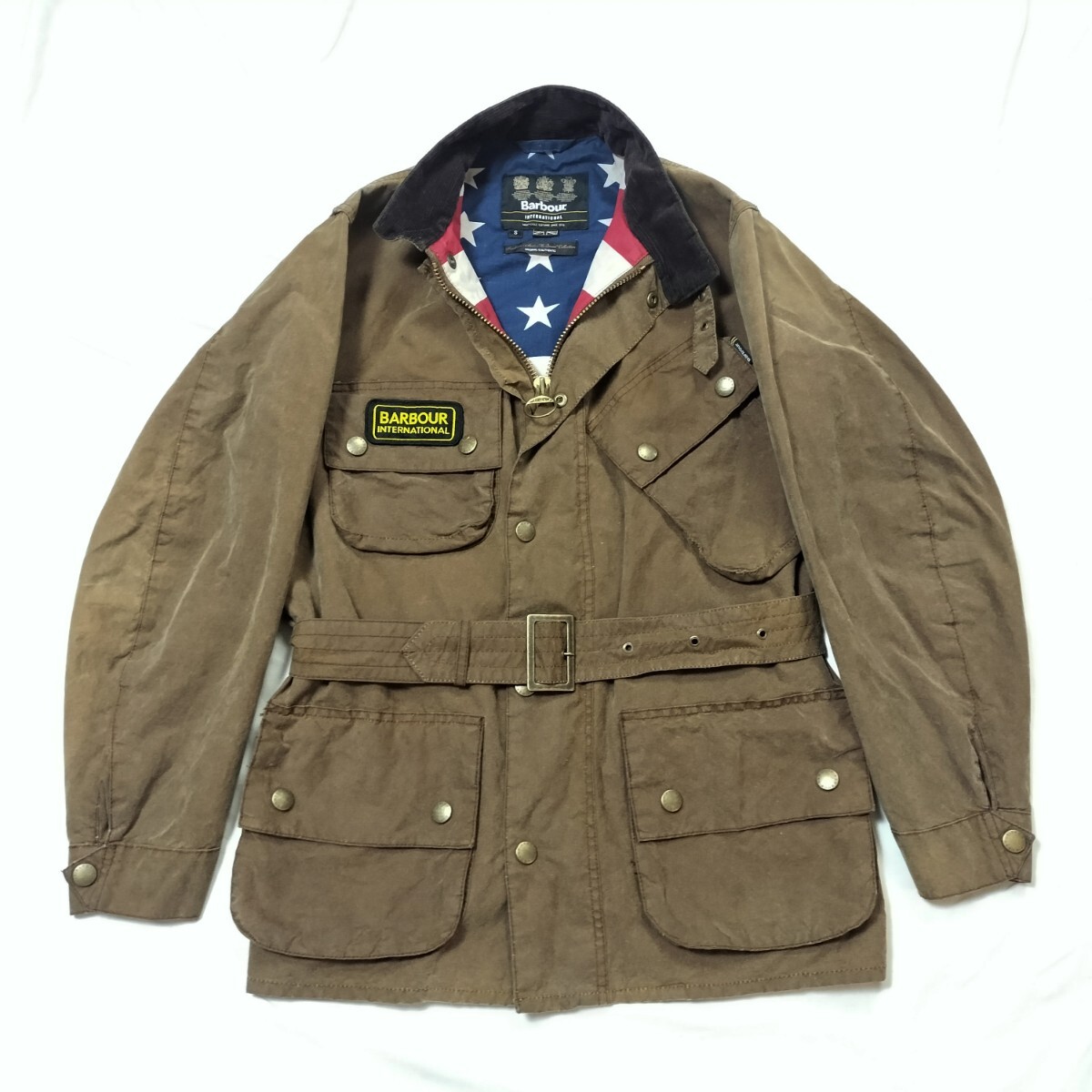 Barbour International washington S 　steve mcqeen オリーブ　スティーブ・マックイーン　バブアー ワシントン　限定モデル　