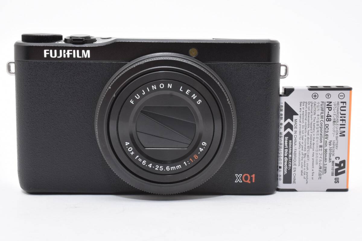 FUJIFILM XQ1 富士フィルム コンパクトデジタルカメラ ブラック　＃3493