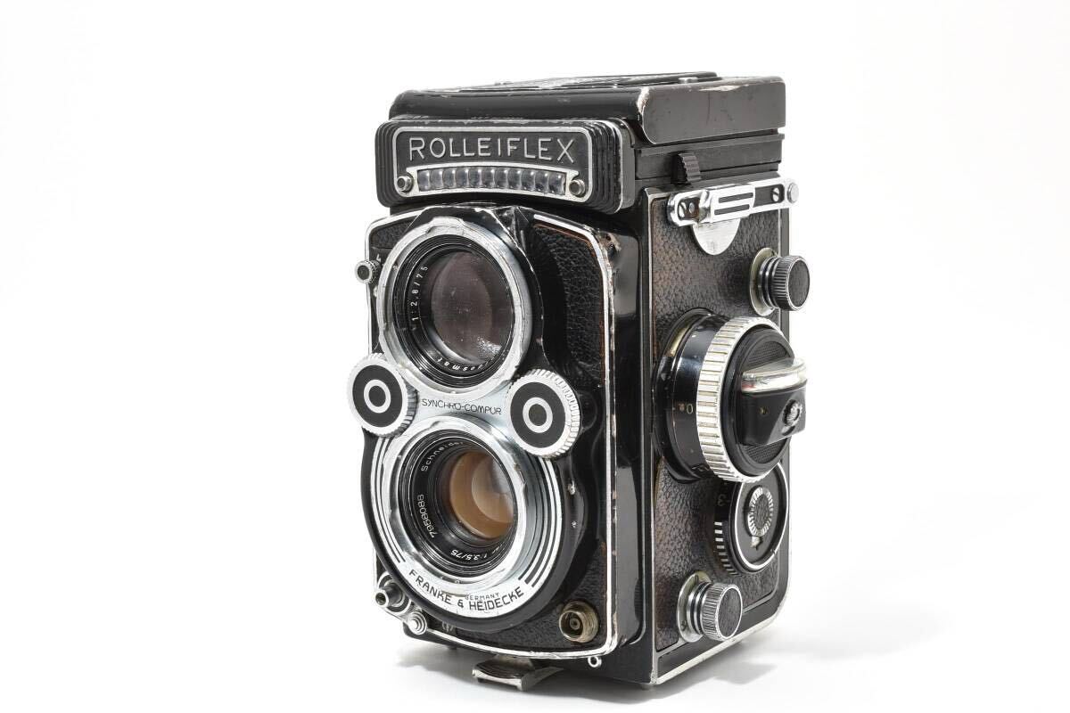 ★良品★ Rolleiflex 3.5F Xenotar Rollei ローライフレックス 二眼レフ 二眼レフカメラ　#3420