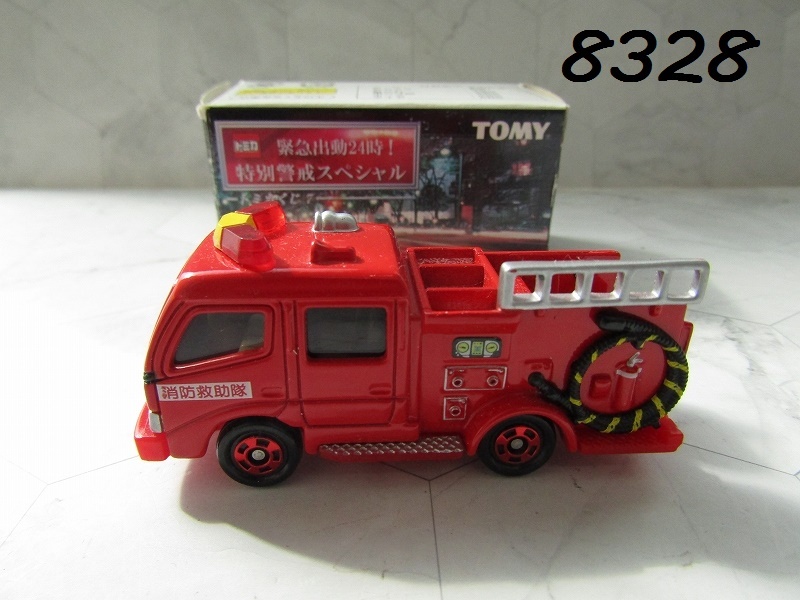 ■MK-8328　トミカくじ　緊急出勤24時　特別警戒スペシャル　CD-I型　ポンプ消防車　60サイズ　20260401