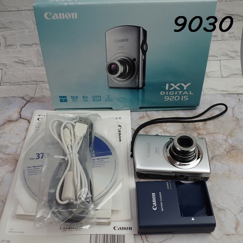 ●MK-9030　CANON　IXY DIGITAL 920IS シルバー　60サイズ 20260402
