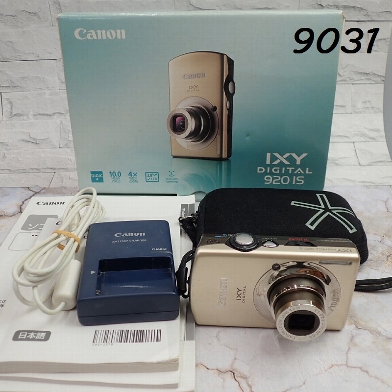 ●MK-9031　CANON　IXY DIGITAL　920IS ゴールドカラー　60サイズ　20260402 　
