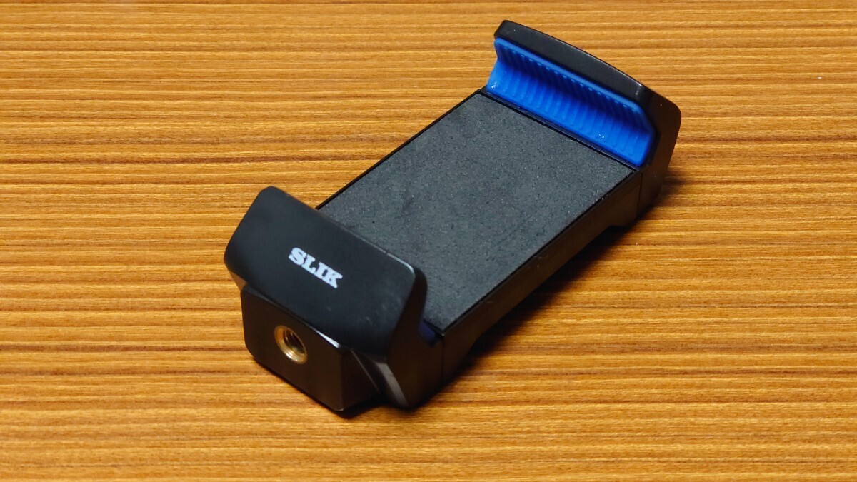 SLIK スマートフォンホルダー 三脚取り付け可能 ブラック