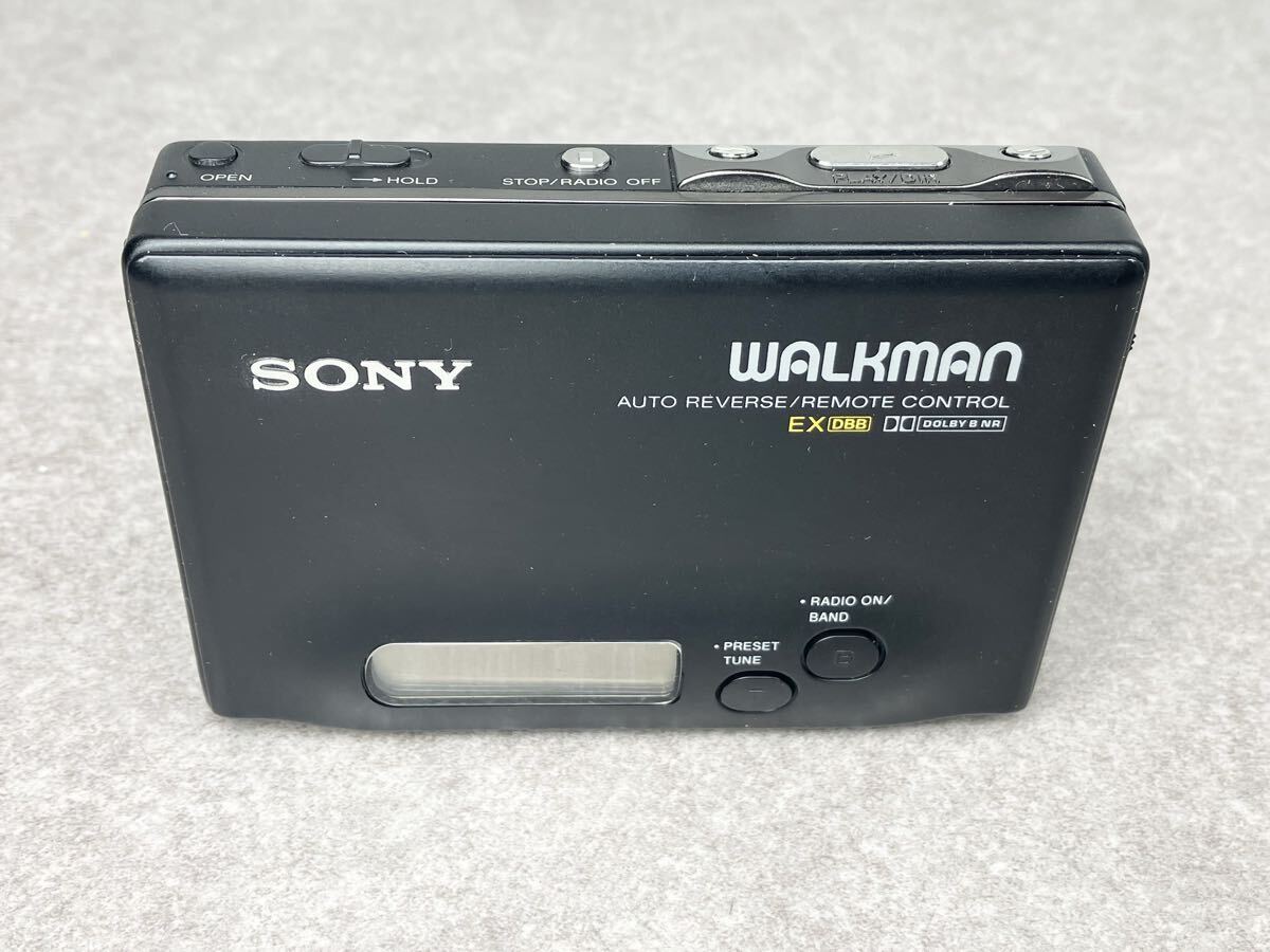 【通電ジャンク】 SONY カセットウォークマン WALKMAN WM-FX85 ブラック