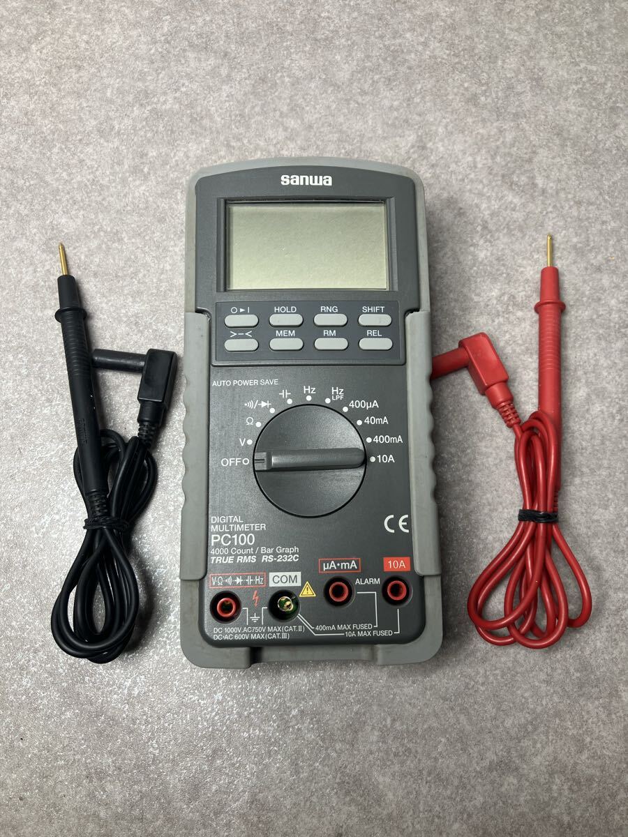 sanwa 三和電気計器　デジタルマルチメーター　PC100 現状