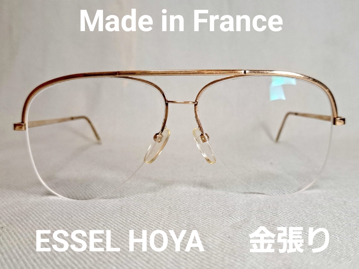 ヴィンテージ エッセルホヤ ナイロール ティアドロップ 金張り眼鏡 メガネ めがね サングラス