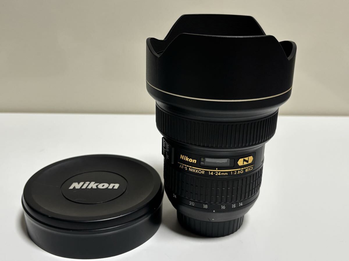 美品　Nikon ニコン AF-S NIKKOR 14-24mm F2.8G ED カメラレンズ ズームレンズ 2723