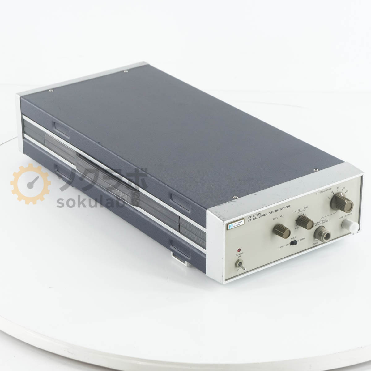 [DW] 8日保証 TR4151 TAKEDA RIKEN TRACKING GENERATOR タケダ理研 ADVANTEST アドバンテスト トラッキングジェネレーター[08289-0014]