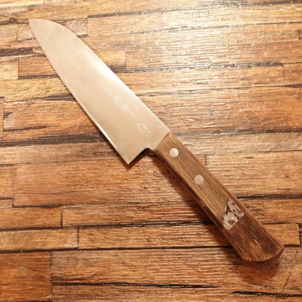 正澄 三徳包丁 研ぎ済 本割込 万能包丁 正澄作 160mm