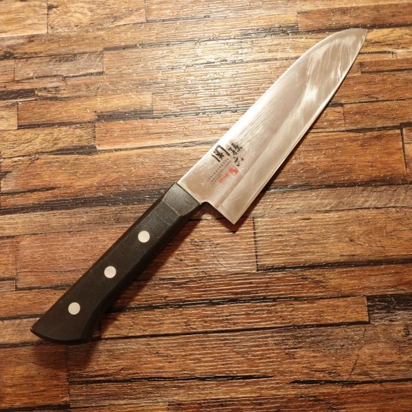 関孫六 三徳包丁 研ぎ済 萌黄 万能包丁 KAI 貝印 170mm
