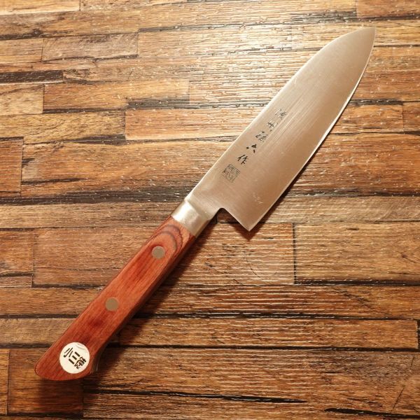 濃州孫六 小三徳包丁 研ぎ済 濃州孫六作 万能包丁 ステンレス 150mm