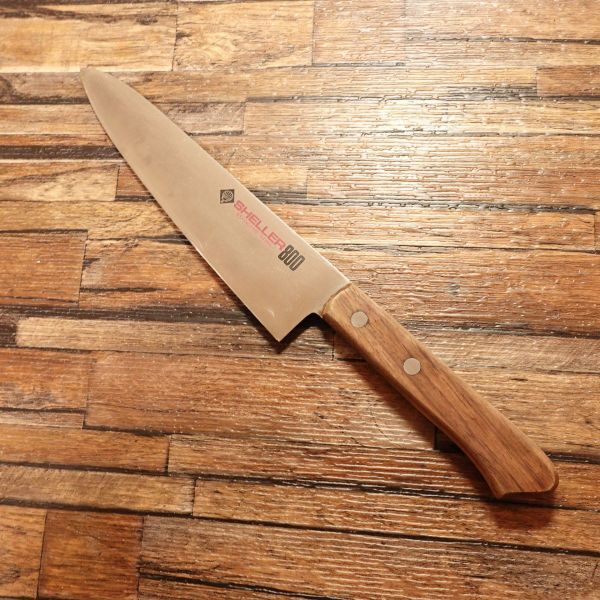 貝印 牛刀 研ぎ済 SHELLER800 万能包丁 KAI ステンレス 180mm