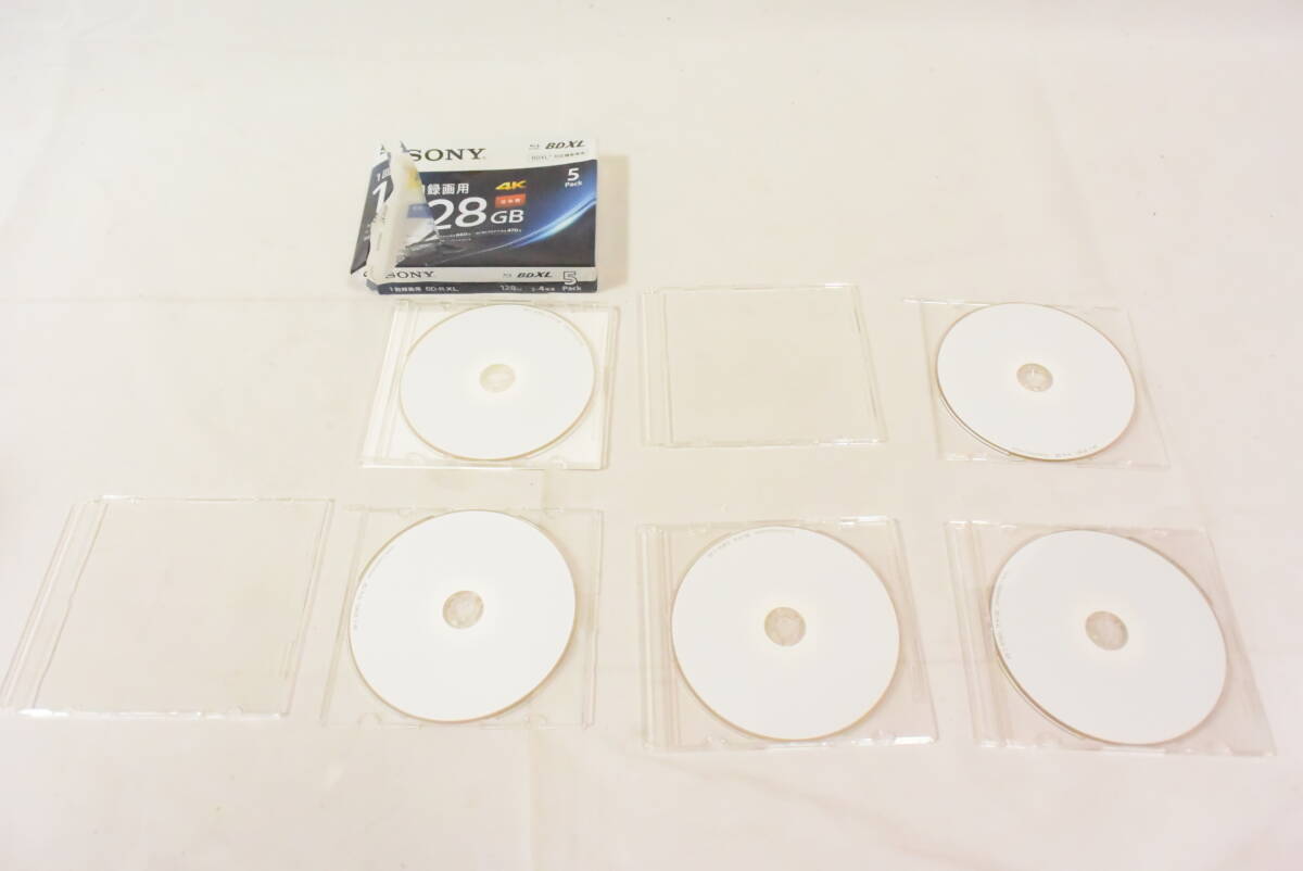 【未使用品】 SONY ソニー ブルーレイディスク BD-R XL 128GB 録画用BD-R 5枚 5BNR4VAPS4