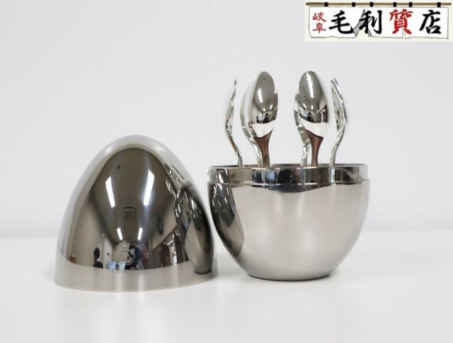 クリストフル Christofle B00065636 Mood Coffee ムード コーヒー エスプレッソスプーン6本セット シルバーコーティ