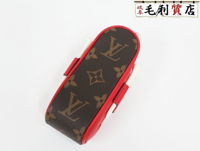 LOUIS VUITTON ルイヴィトン GI0297 ゴルフ アンドリュース セット モノグラム レッド 極上美品 【中古】 ゴルフボールケース