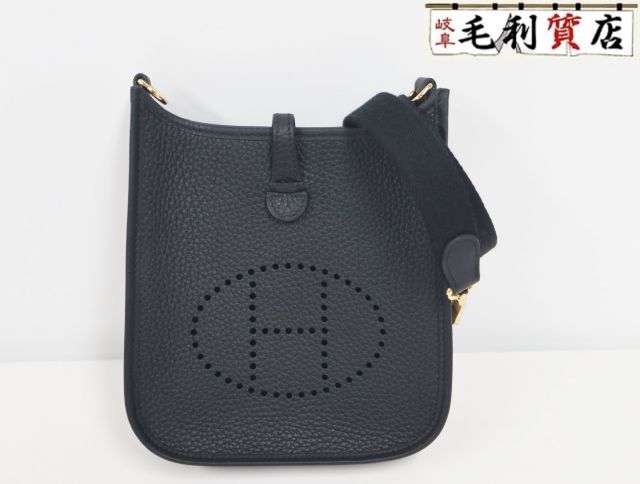エルメス HERMES エブリンTPM 16 アマゾン ブラック ゴールド金具 トリヨンクレマンス K刻印 2025年 未使用品 エヴリン バッグ
