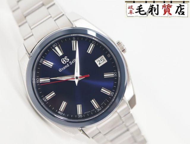 グランドセイコー Grand Seiko SBGP015 ブルー スポーツコレクション セラミック クォーツ ステンレス メンズ 【中古】 時計