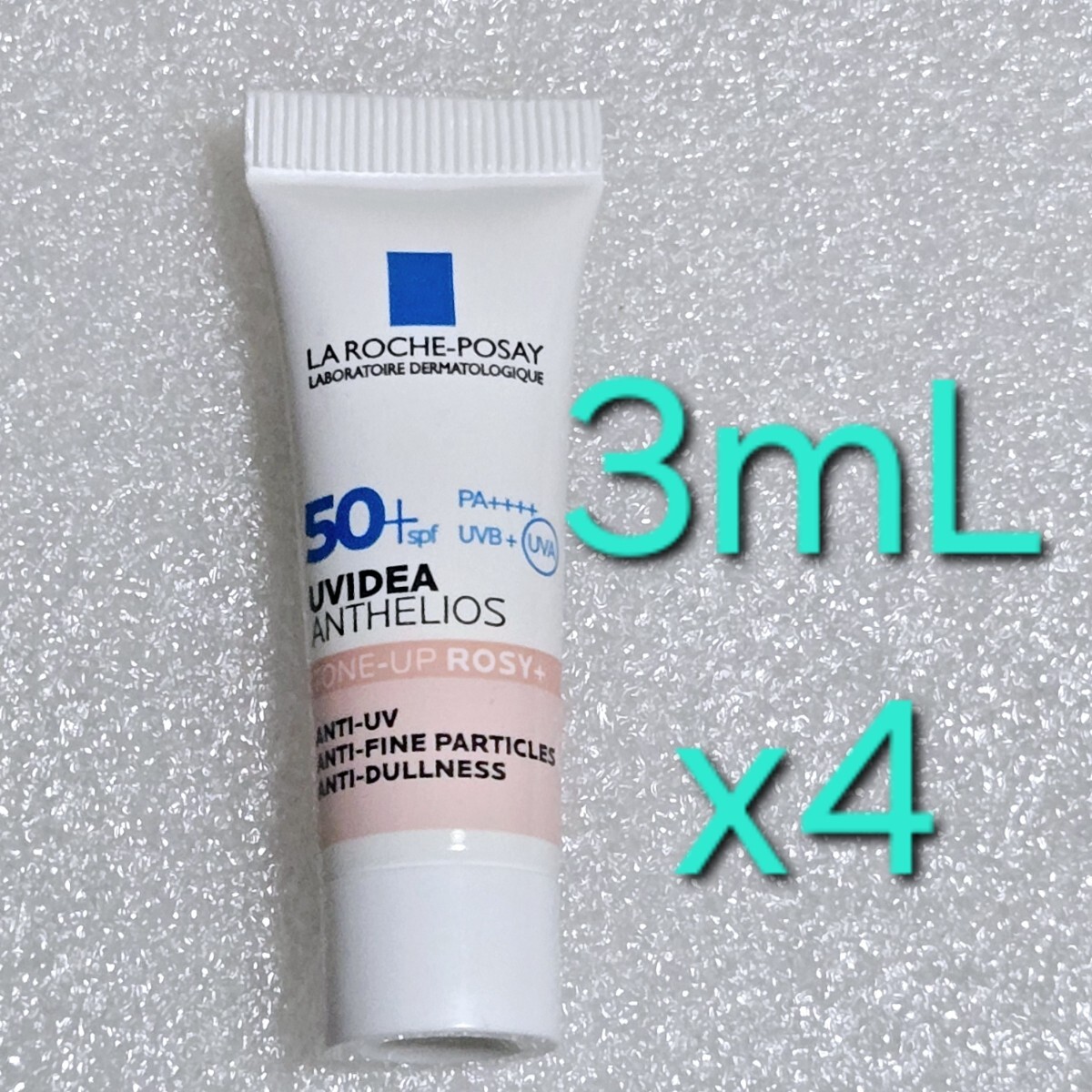 LA ROCHE-POSAY ラロッシュポゼ UV イデア プロテクション トーンアップ ローズ 3mL × 4 (12mL)