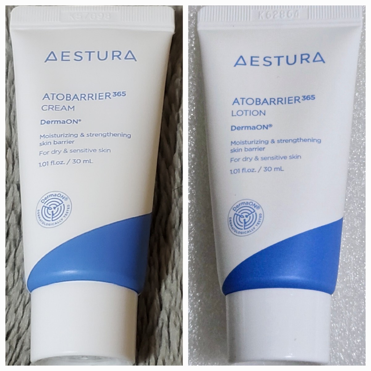 AESTURA エストラ アトバリア 365クリーム 30ml + ローション (乳液 エマルジョン) 30ml