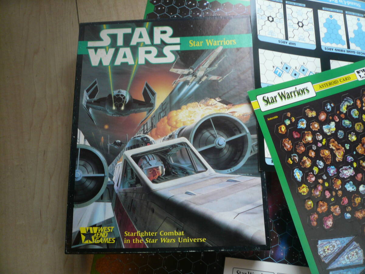 即決有 絶版 ボード ウォーゲーム　WAR GAME　STARWARRIORS　STARWARSスターウォーズ　星間戦争　英文　輸入品　シュミレーションゲーム