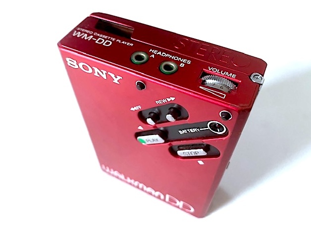 SONY ソニー Walkman WM-DD ディスクドライブウォークマン レッド 