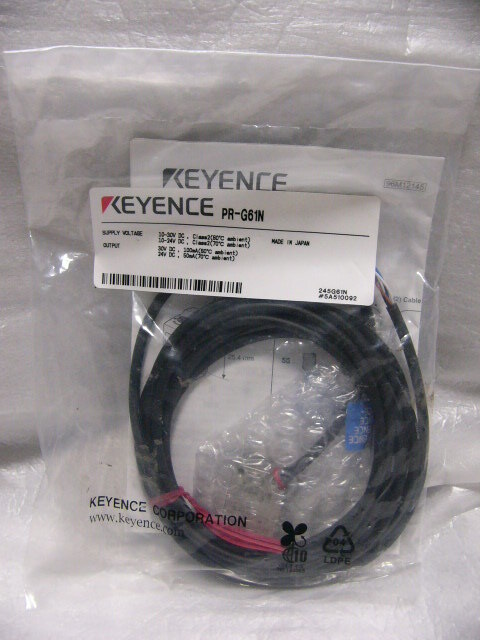 ★新品★ KEYENCE PR-G61N アンプ内蔵型光電センサ 複数有