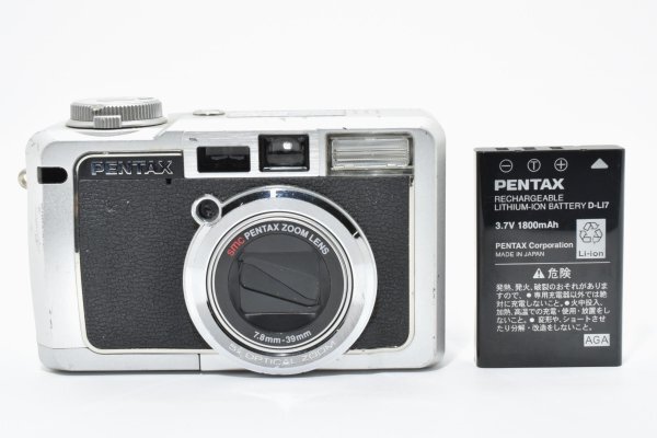ADS8671★ 外観美品 ★ PENTAX ペンタックス Optio750Z コンパクトデジタルカメラ