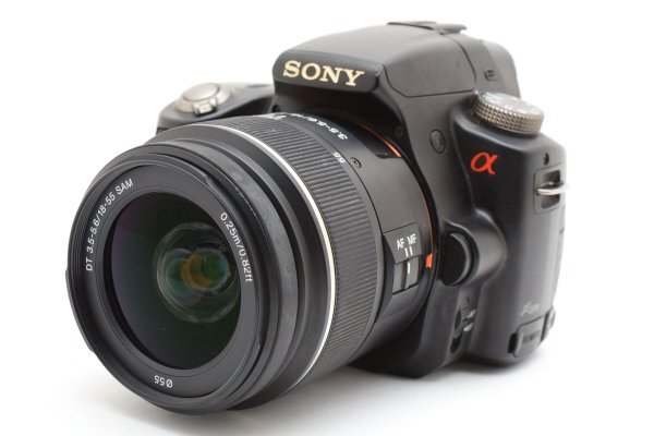 ADS8797★ 実用品 ★ ソニー SONY α55 SLT-A55V ボディ + 18-55mm レンズセット