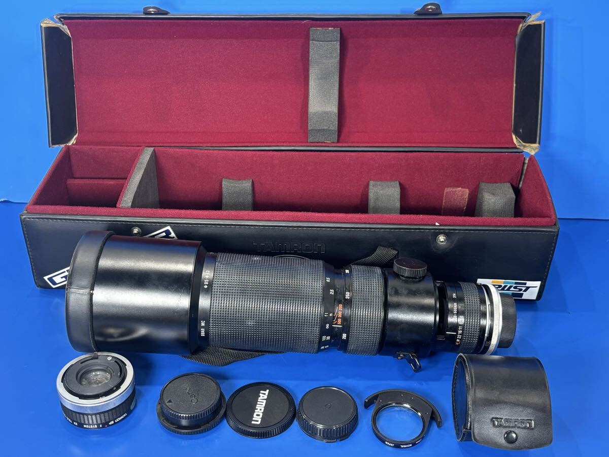 タムロン Tamron SP 31A 200-500mm f/5.6 望遠レンズ ケース付き 