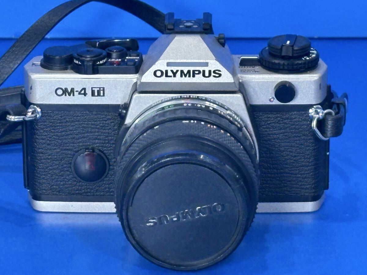 OLYMPUS オリンパス OM-4Ti OM-SYSTEM S ZUIKO AUTO-ZOOM 35-70mm レンズ付き