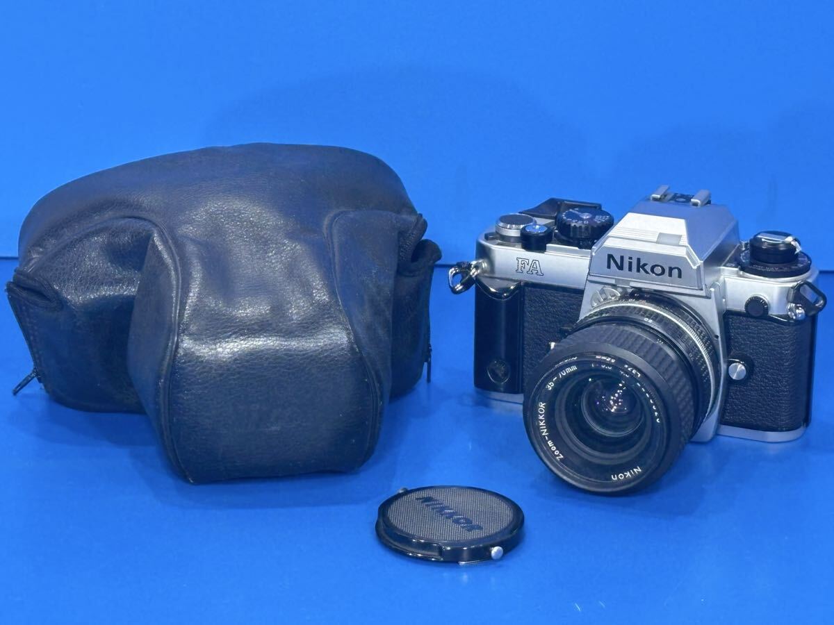 ニコン Nikon FA フィルム一眼レフカメラ Nikon Zoom-NIKKOR 35-70mm F3.3-4.5レンズ付き