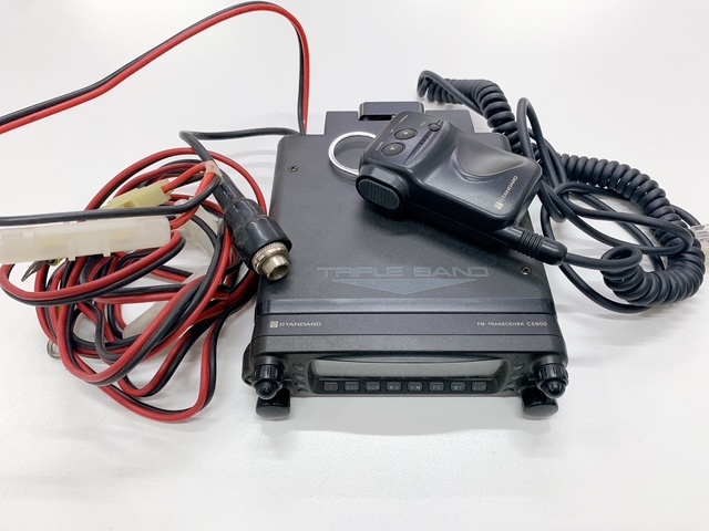 通電確認済み 日本マランツ STANDARD スタンダード トリプルバンド FMトランシーバー C5900B アマチュア無線 車載無線機 現状品