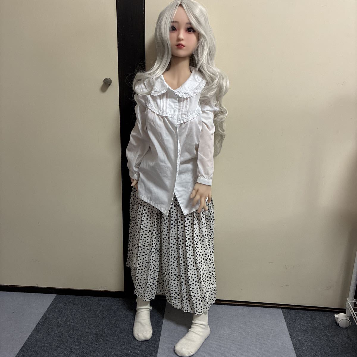 カスタムドール　 リアルドール　全身19kg 125cm 頭、髪、服付き★柔らかい★シリコン製★関節可動★現状品