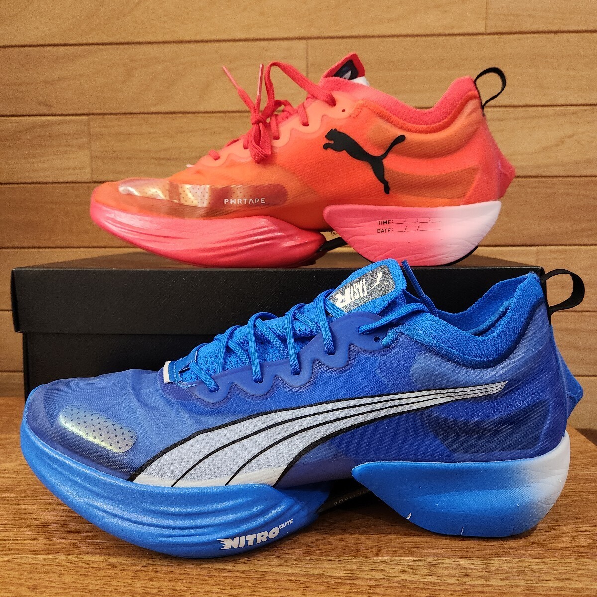 売り切り！ 26cm 新品正規品 プーマ(PUMA) FAST-R ニトロ エリート 195336 08　ランニングシューズ　FAST-R NITRO ELITE カーボン 箱付き