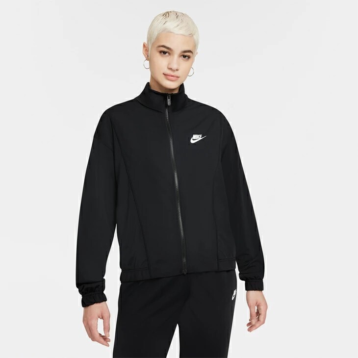 Lサイズ　新品正規品 ナイキ NIKE ジャージ 上下セット レディース NSW トラックスーツ PK 女性 セットアップ DD5861-010　ブラック