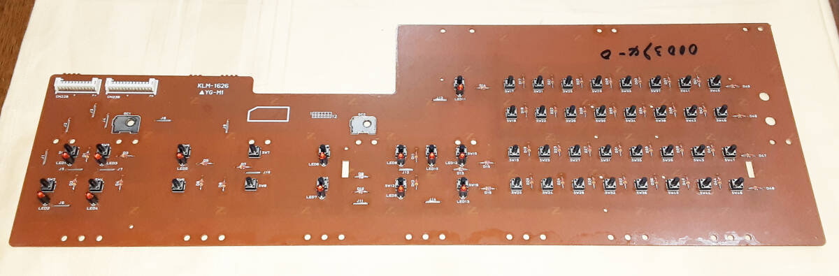 ★KORG i2/i3 SWITCH BUTTON BOARD KLM-1626★OK!!★MADE in JAPAN★