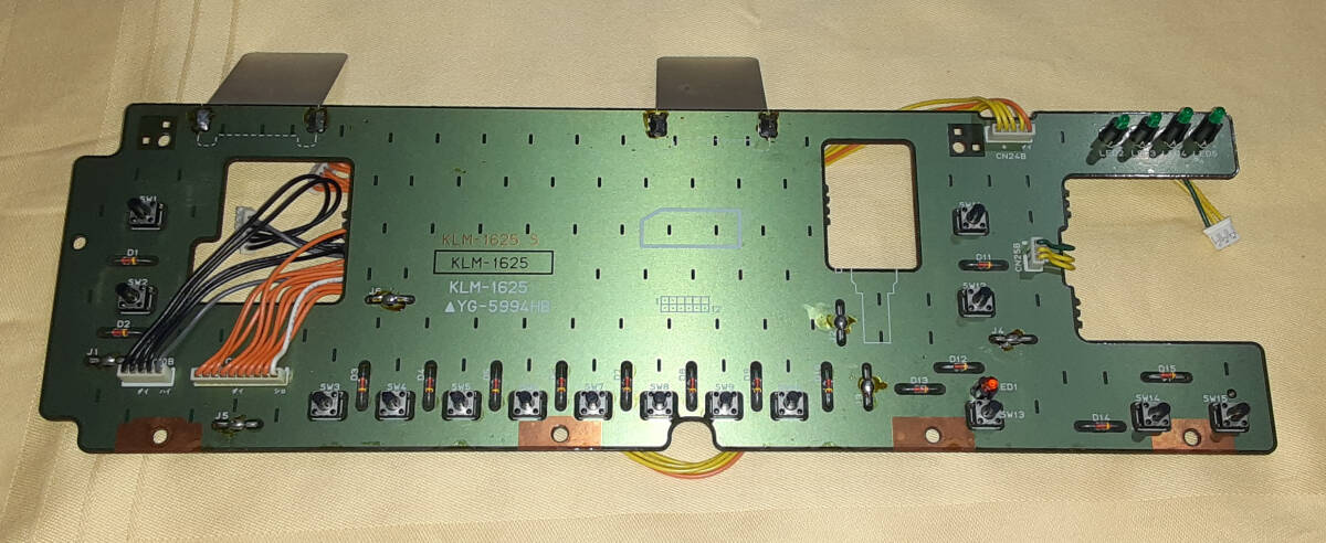★KORG i2/i3 SWITCH BUTTON BOARD KLM-1625★OK!!★MADE in JAPAN★